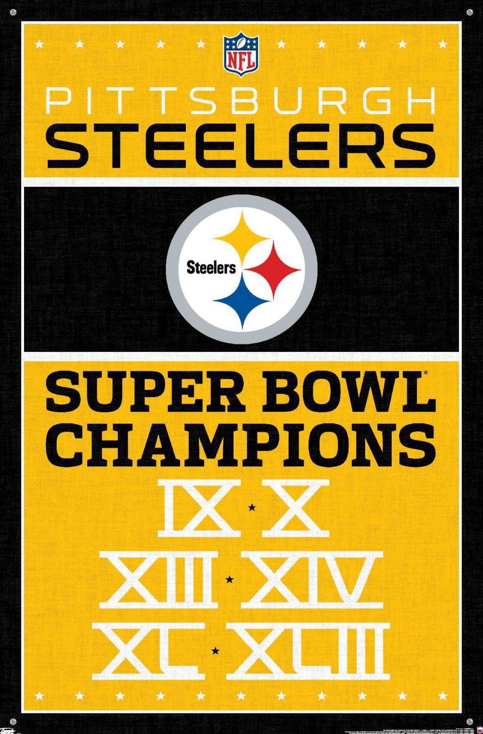NFL Pittsburgh Steelers - Champions 13
