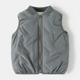 thumbnail image 2 of MEZZALL Boys Winter Vest For Kids Thickened Sleeveless Jacket V-Neck Warm Padded Vest Boys Casual Outerwear For Daily Wear Sports Outdoor Activities Stylish Toddler Child Dailywear, 2 of 3