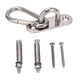thumbnail image 4 of Hardware de montaje en techo para sillas colgantes, ganchos de techo Ganchos de techo de acero inoxidable Kit para colgar hamacas Logre más, 4 of 9