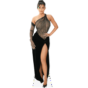 Kylie Jenner (Black Dress) Mini Cardboard Cutout Standee
