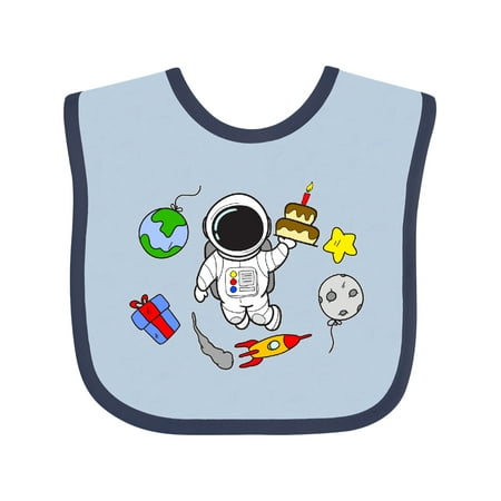 

Inktastic Astronaut Birthday Gift Baby Boy or Baby Girl Bib