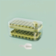 thumbnail image 3 of DEKAXID - Bandeja de silicona para cubitos de hielo con tapa y recipiente de almacenamiento, diseño de liberación con una sola pulsación, molde para hacer hielo fácil de desmoldar, ideal para, 3 of 7