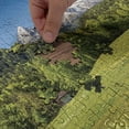 thumbnail image 4 of Ambesonne Germany Jigsaw Puzzle, Bavarian Alps Village, Heirloom-Quality Fun Activity for Family Durable Cardboard, 1000 pcs, Forest Green Fern Green, 4 of 5