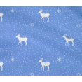 thumbnail image 5 of oneOone Cotton Flex Medium Blue Fabric Christmas Sewing Craft Projects Fabric Prints By Yard 40 Inch Wide, 5 of 6