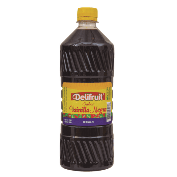 Delifruit Black Vanilla Extract From Dominican Republic 32 Oz (Pack of 1)