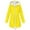 2#Yellow, variant on qolati Rain Jacket for Women Lightweight Fleece Lined Long Hooded Raincoat Waterproofs Outdoor Travel Hiking Windbreaker Trench Coats