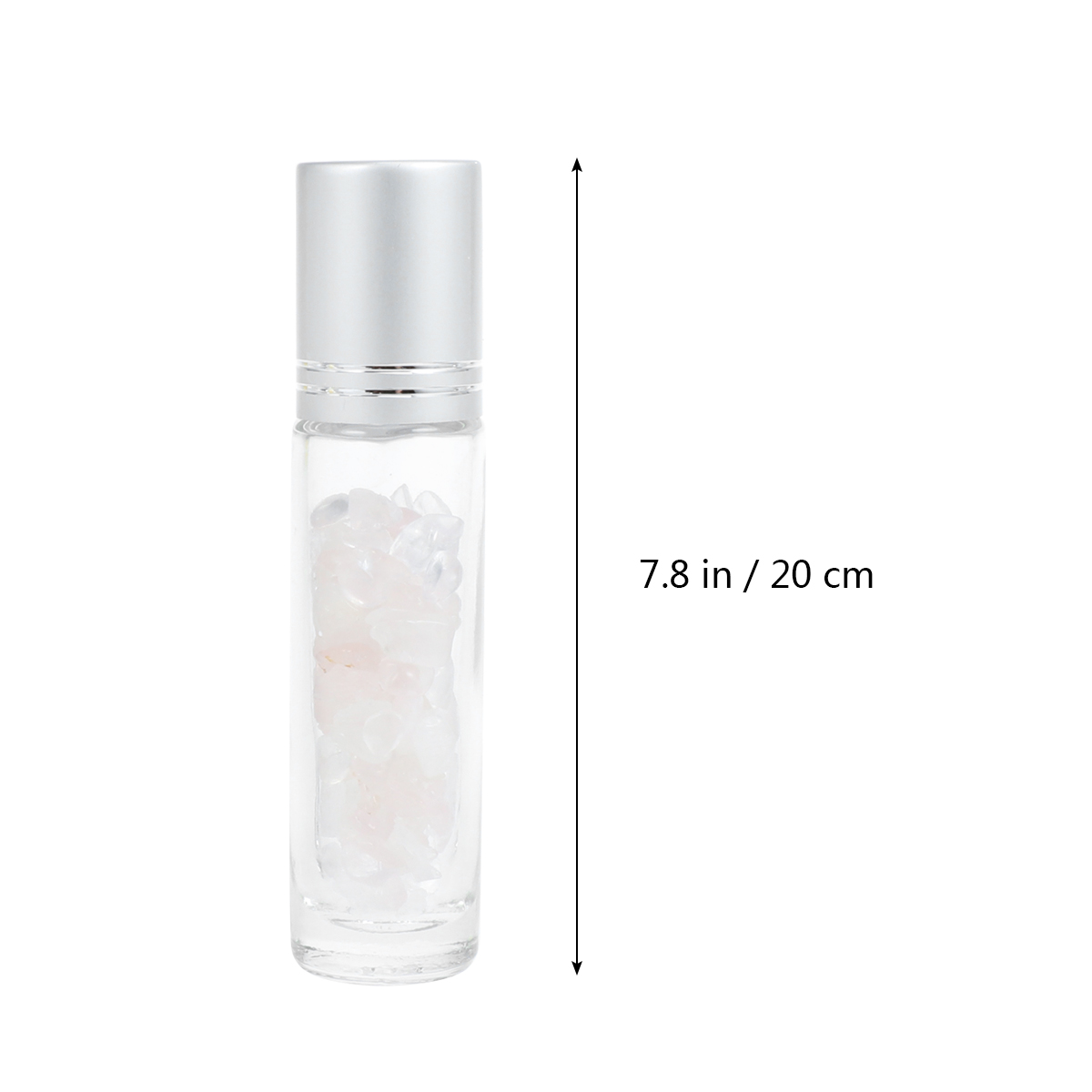 FOMIYES Refillable Roller Roll Bottles Glass Assorted Color 10Pcs