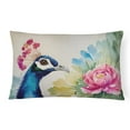 thumbnail image 1 of DAC3254PW1216 Coussin en Polyester Unisexe Peacock 16 x 12 Po, 1 of 1