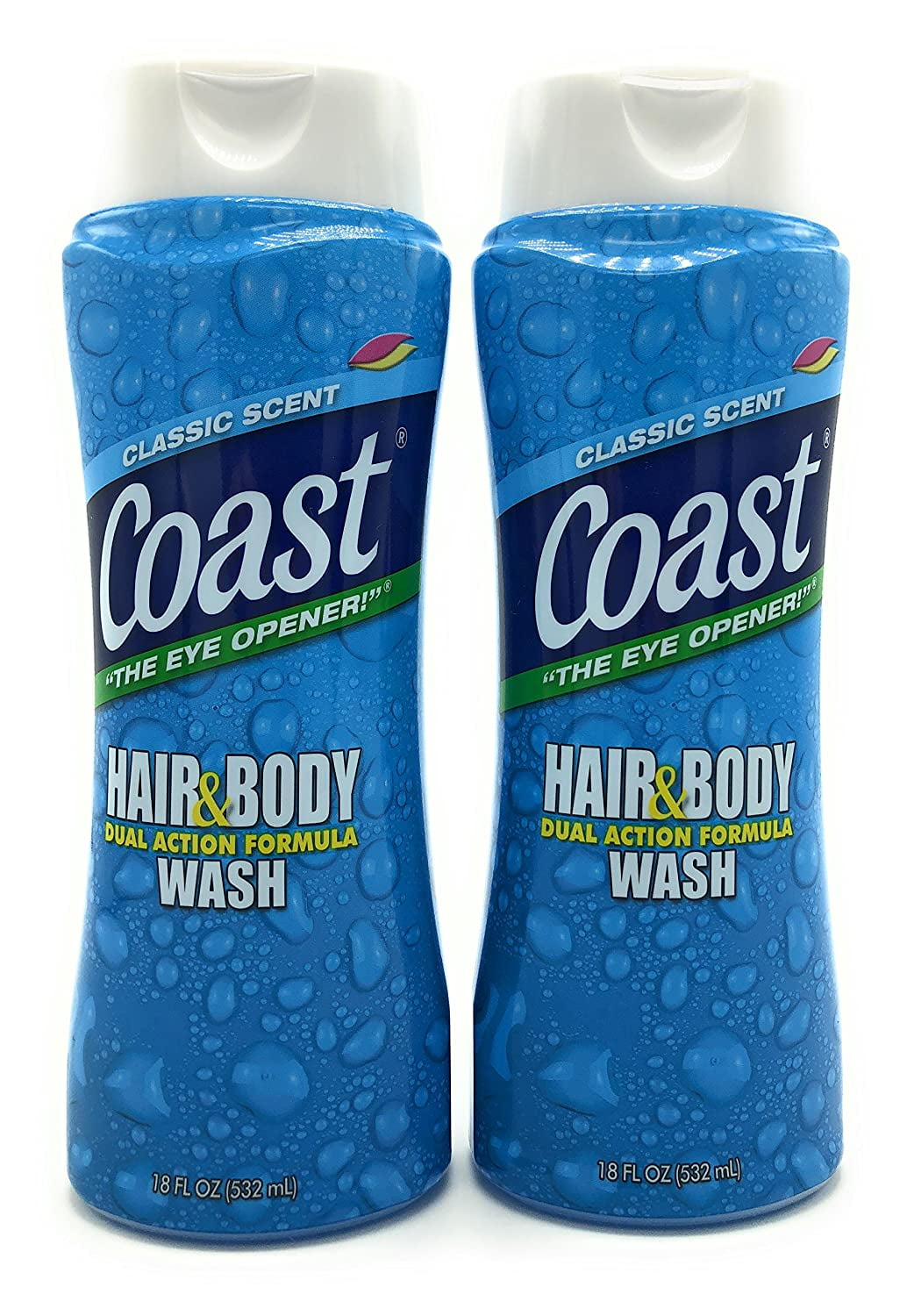 Coast Hair and Body Wash, Classic Scent, 2 18 Fl Oz Bottles Walmart