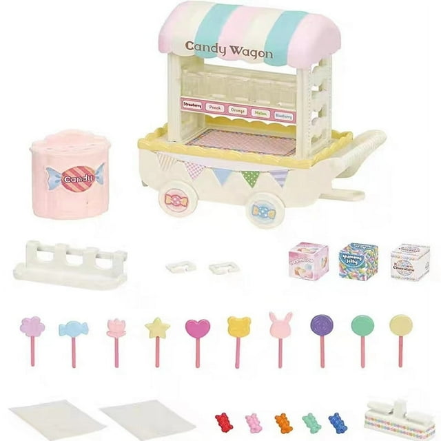 New Familyes Model Furniture Series Tailor Shop Tableware Picnic Bathroom Set Toy Dollhouse Miniatures Accessorie Forest Gift