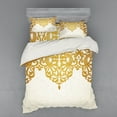 thumbnail image 2 of Ambesonne Victorian Bedding Set 3 Pcs, Medieval Baroque Art, Twin XL, Pale Brown Cream, 2 of 3