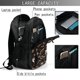 thumbnail image 4 of Balery Wine Seamless Mochila con carga USB para hombre y mujer - Mochila impermeable y antirrobo para laptop con puerto USB para viajes, trabajo, 4 of 7