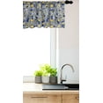 thumbnail image 3 of Ambesonne Dog Lover Valance Pack of 2, Chaotic Various Puppies, 54"X12", Multicolor, 3 of 4