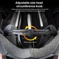 thumbnail image 2 of Seitruly Casco de bicicleta ajustable IPX5 USB gafas de bicicleta de montaña deportes de seguridad 20lm protección de ciclismo con luz de advertencia Teléfono y Comunicación Blanco negro, 2 of 6