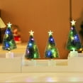 thumbnail image 4 of Uutvmp Christmas LED Colorful Christmas Needle Tree, Christmas Gift Window Desktop Decoration, Small Decoration Christmas Tree, 4 of 9