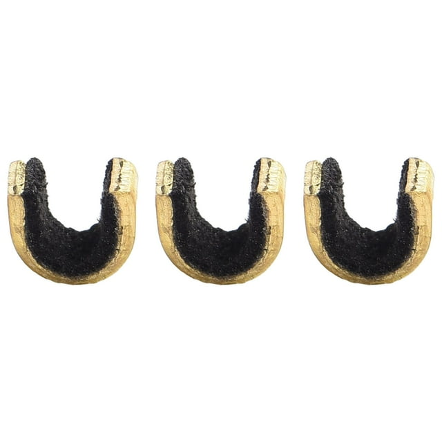 Brass Nock Nocking Point String Recurve Small Medium 5 Sets Black Shenzhuyue