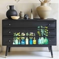 thumbnail image 4 of 3Sheets Plants Rub on Transfers for Furniture and Crafts Green Glass Bottles Rub on Transfer Stickers Home Decor Transfer Paper for Wood Furniture Cabinet Wardrobe Table Decor Sticker, 4 of 9