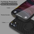 thumbnail image 5 of TISOOG for iPhone 11 Case [Cute 3D Dragon Scale Series] with Kickstand, Anti-Scratch Microfiber Lining, Liquid Silicone, 5 of 5