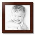 thumbnail image 2 of ArtToFrames 14x14 Inch Walnut Picture Frame, This Brown Wood Poster Frame is Great for Your Art or Photos, Comes with Regular Glass (4105), 2 of 8