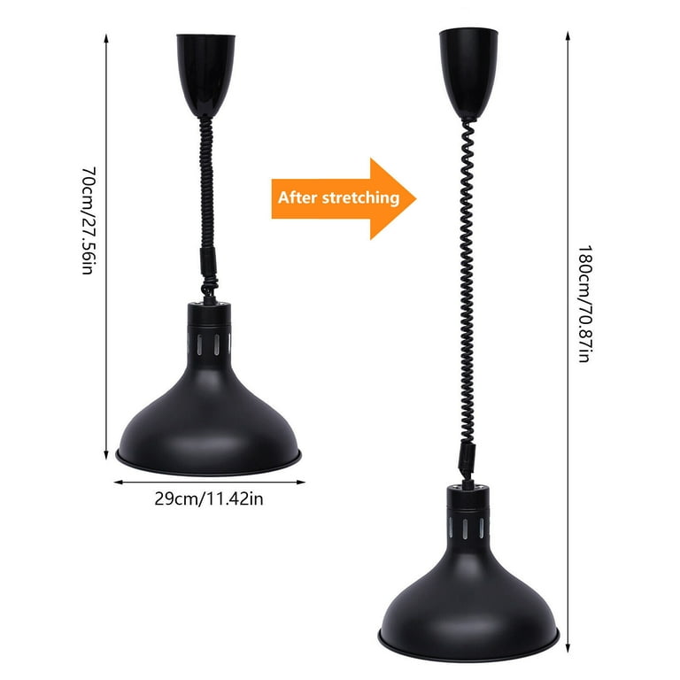 Food Heat Light Commercial Food Warmer Lamp Food Heating Lighting