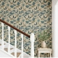 thumbnail image 2 of S4Sassy Botanical Leaf Wallpaper - Beige Wall Covering, 25" x 240" Self-Adhesive Textured Vinyl Wall Paper, Decorative Walls Wrap, Easy DIY Walls Covering For Bedroom, Living Room, Living Space, 2 of 9