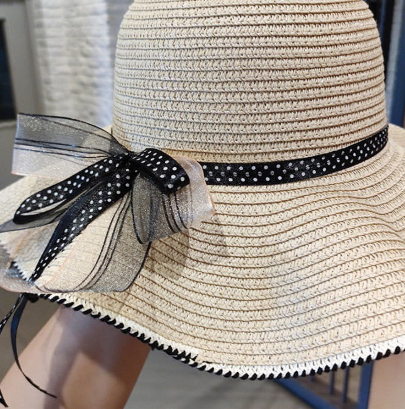 M.A.M.A. - Yacht Women\'s Beige Straw Hat, Dark Beige Ribbon Women main image 3