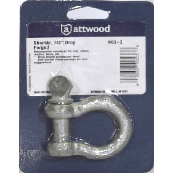 Attwood 9923-3 Shackle 3/8"