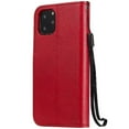 Flip Case for iphone 11 Pro with Card Slot Classic Solid Color Business