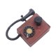 thumbnail image 4 of Teléfono fijo simulado Modelo de teléfono, escena de juego en miniatura, accesorios DIY para manualidades, diseño de escena de vida de juego de rol, 4 of 8
