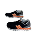 thumbnail image 2 of New Balance 515 V3 Sneakers Men 15D Black Vibrant Orange Gray MLB515BT3, 2 of 6