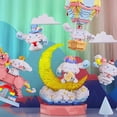 thumbnail image 2 of Sanrio-figuras de acción de Hello Kitty, juguetes de bloques de construcción ensamblados de partículas pequeñas, Melody Kuromi, rompecabezas, decoración de habitación, 2 of 4