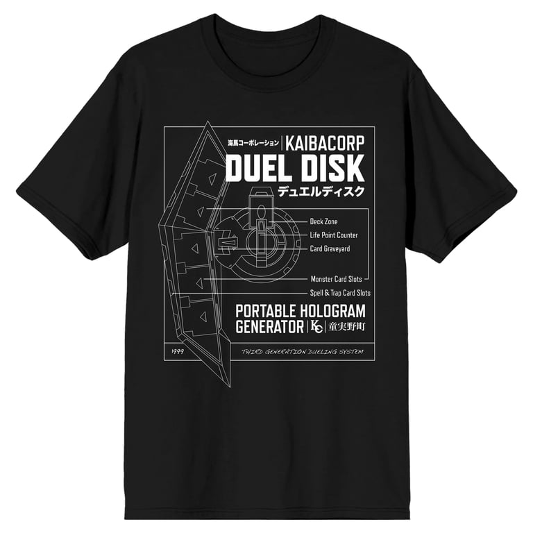 yugioh card t shirt 73Studio X Yu-Gi-Oh! Dark Magician Card Heavyweight T-Shirt Black