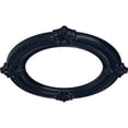 thumbnail image 3 of Ekena Millwork 13 1/8"OD x 8"ID x 5/8"P Benson Ceiling Medallion (Fits Canopies up to 8"), Hand-Painted Midnight Dream, 3 of 6