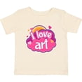thumbnail image 3 of Inktastic Artist I Love Art Girls Baby T-Shirt, 3 of 5
