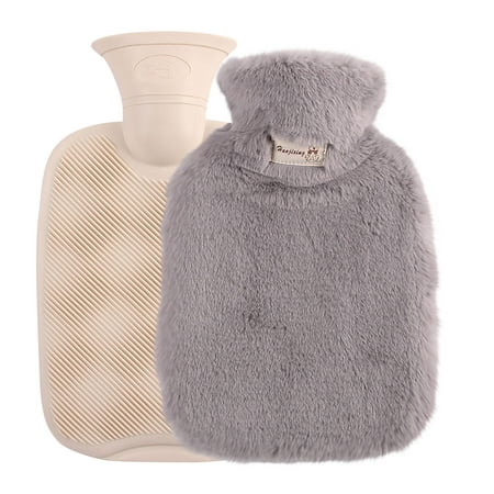 

Winter Clearance! SuoKom 2L Large-capacity Water-filled PVC Hot Water Bag Imitation Rabbit Plush Cloth Sleeve Filled With Water Warm Hand Treasure Hot Compress Warm Water Bag Gift for Friends