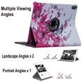 thumbnail image 3 of JYtrend Case for iPad Air 11-inch (M2 2024 6th Gen), iPad Air 5 /Air 4 10.9 Inch, Rotating Stand Smart Magnetic for iPad Air 6 5th 4th Generation A2588 A2589 A2316 A2324 A2072 A2325 (Cherry Flower), 3 of 5