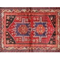 thumbnail image 1 of Ahgly Company Indoor Rectangle Traditional Dark Almond Brown Persian Area Rugs, 7' x 9', 1 of 6