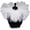 D, variant on Clown Tulle Ruffled Collar,Renaissance Victorian Ruffle Collar, Retro Mesh Neck Ruff Ruffle Collar