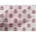 thumbnail image 5 of oneOone Cotton Cambric Magenta Fabric Block Craft Projects Decor Fabric Printed By The Yard 56 Inch Wide-M8, 5 of 5