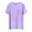 210#Purple, variant on Men's V Neck T Shirts,Fitted Stretch Tees for Men Solid Fitness Large Sports Men's Elastic Cotton Pocket Short Sleeve Summer Shirt 2025 Summer Beach Tops