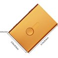 thumbnail image 2 of Porte-cartes de Visite Portable en Métal Inoxydable (Argent), 2 of 5