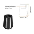 thumbnail image 2 of Unique Bargains M12x40mm Female Threaded Hand Knobs Tapered Insert Handles for Mechanical Parts, 4Pack, 2 of 7