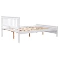 thumbnail image 6 of 2-Pieces Bedroom Furniture Sets, Full Size Platform Bed Frame with Headboard and Footboard, Nightstand with Storage Drawer, Wooden Bedroom Sets for Kids Teens Adults, White, 6 of 7