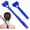 Blue, variant on 18.5-Inch Back Scratcher, Foldable Telescopic Back Scratcher for Adults, ABS Skin-Friendly Back Scratcher Long Handle for Men, Women, Seniors, The Best Gift for Parents and Loved Ones (E-blue)