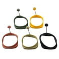thumbnail image 3 of 5 piezas de silicona de doble cara para freidora de huevos, para juego de herramientas de huevo: ¡perfecto para tortillas en casa!, 3 of 11