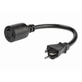 thumbnail image 2 of StarTech.com 1 Pieds (30cm) Rallonge Robuste, NEMA L5-20R vers NEMA 5-20P Rallonge, 20A 125V, 12AWG, Câble d'Alimentation Lourd - Câble d'Alimentation - NEMA L5-20R (R) Verrouillage vers NEMA 5-20P (P) Verrouillage - AC 125 V - 20 A - 1 Pieds - Moulé - Noir, 2 of 7