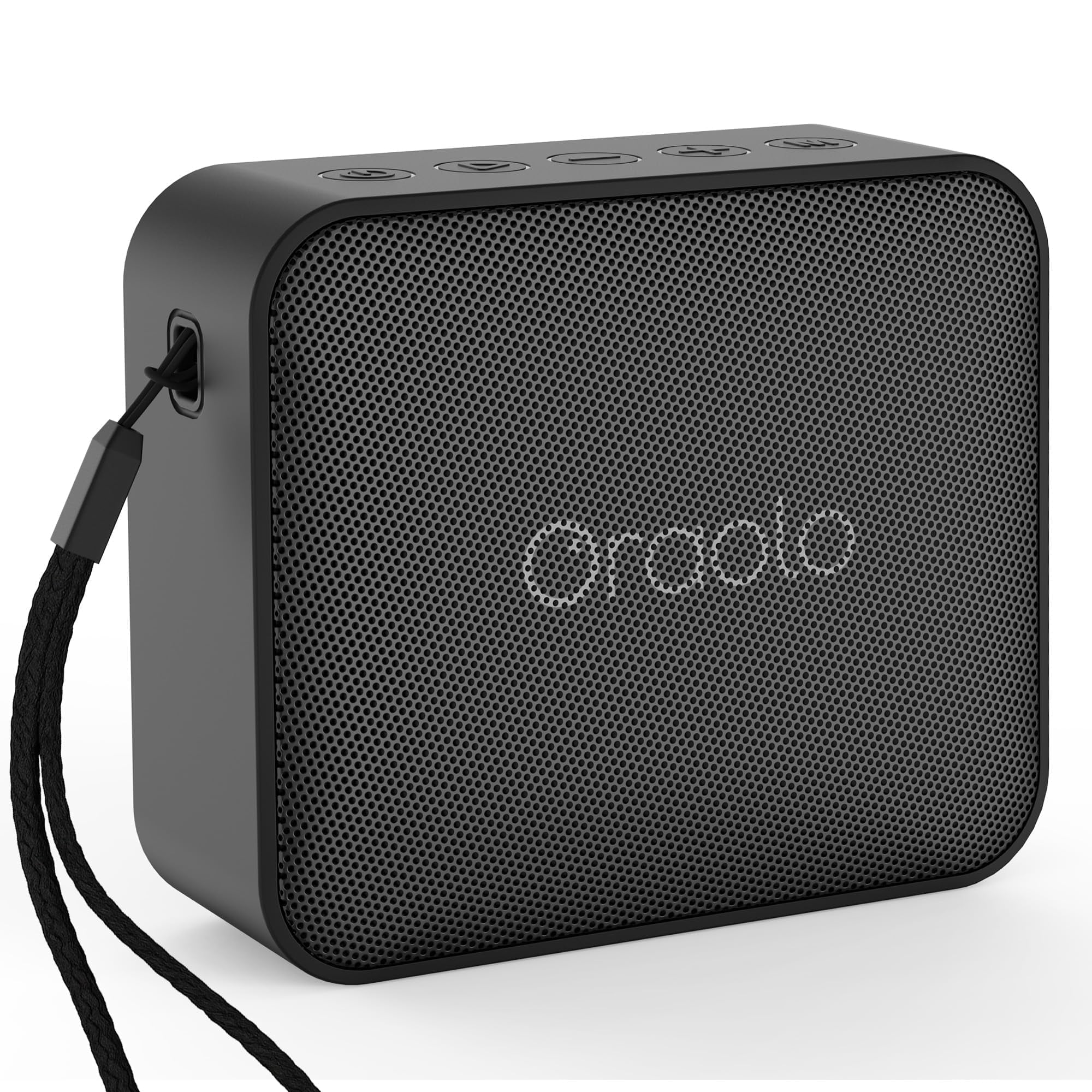 Oraolo Bluetooth Speaker IPX7 Waterproof with TWS Pairing, 30W Powerful Bass, Bluetooth 5.4/AUX/TF Card, Portable Wireless Speaker for Pool, Beach, Shower