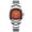 AD2553 Orange, variant on Quartz Watches for Men Sapphire Crystal 100M Waterproof Luminous Stainless Steel 36mm Orange Dial