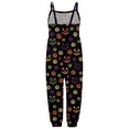 thumbnail image 4 of MIASHUI Combinaison pour Filles Tenue Confortable Sans Manches Imprimés Halloween Pantalon Décontracté, 4 of 5