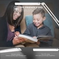 thumbnail image 3 of LED Desk Lamp, Metal Swing Arm Desk Lamp with Clamp, Eye-Caring Architect Desk Light, Dimmable Table Lamp with 3 Color Modes 10 Brightness Levels & Adapter, 3 of 7